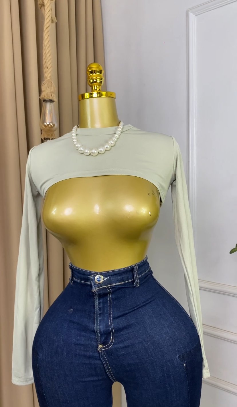 Light green shrug M411