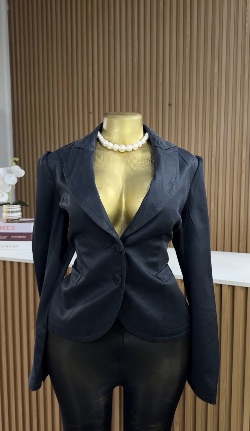 Black chic blazer S198