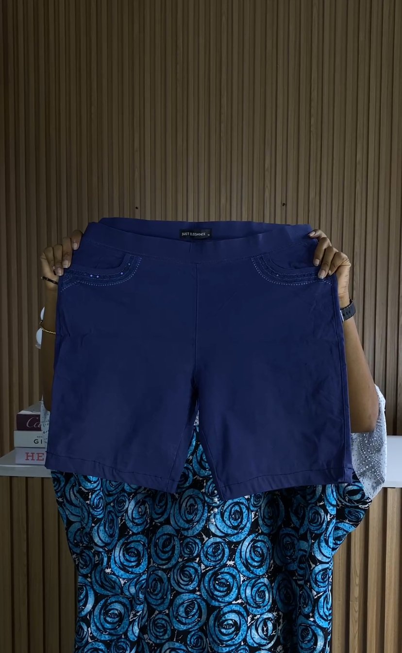 Navy blue T short 257
