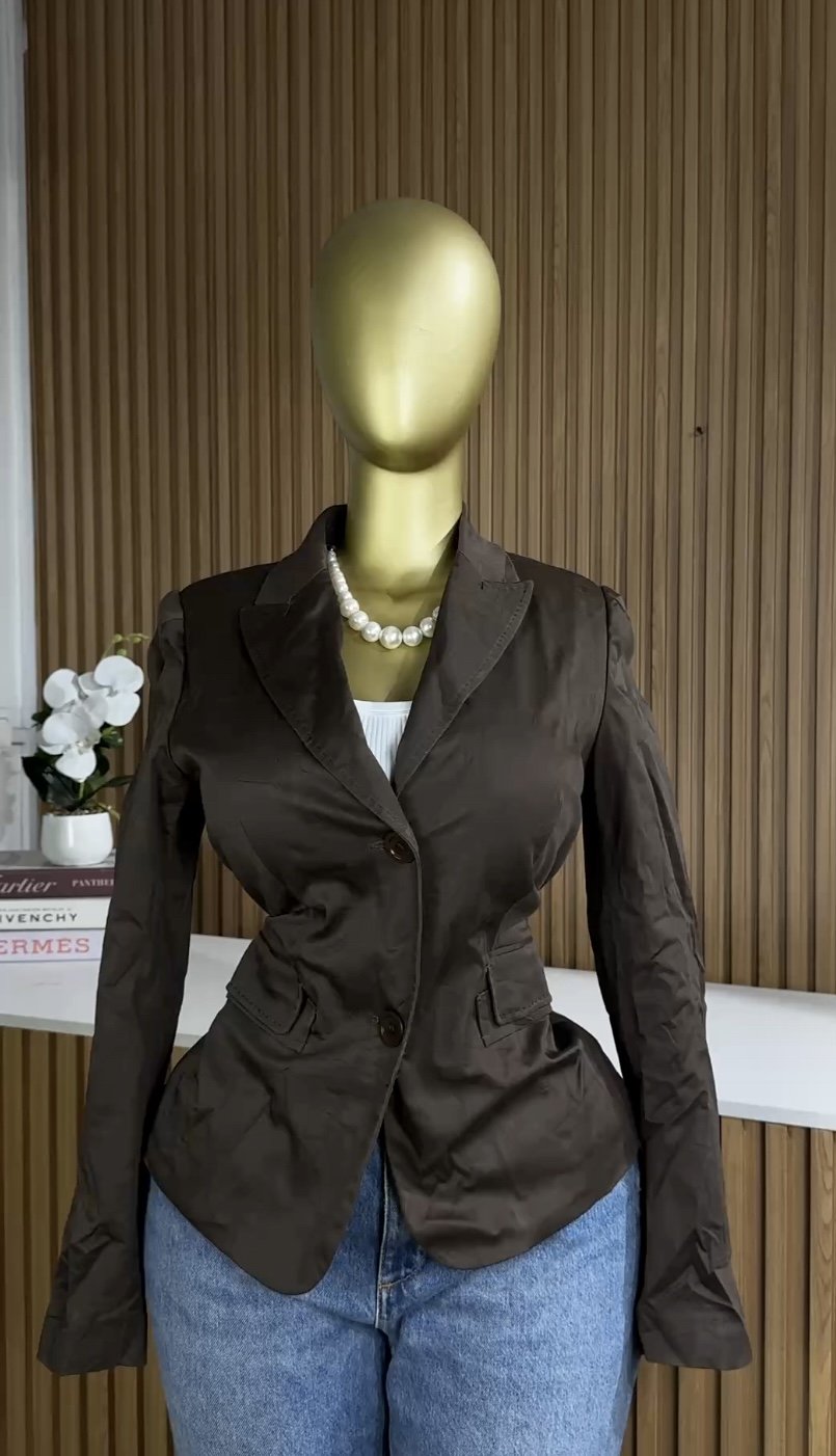 Brown chic blazer S168