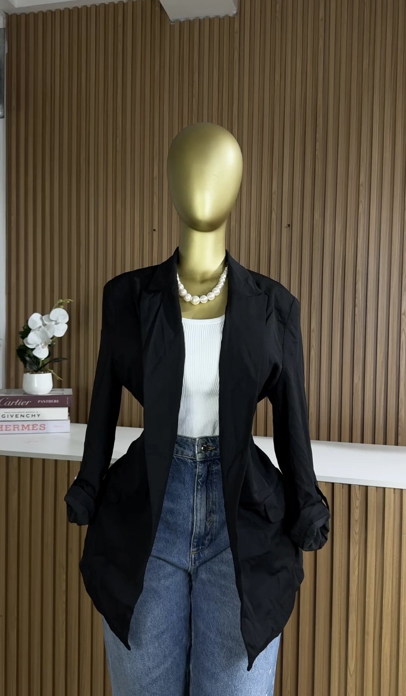 Black chic blazer S140