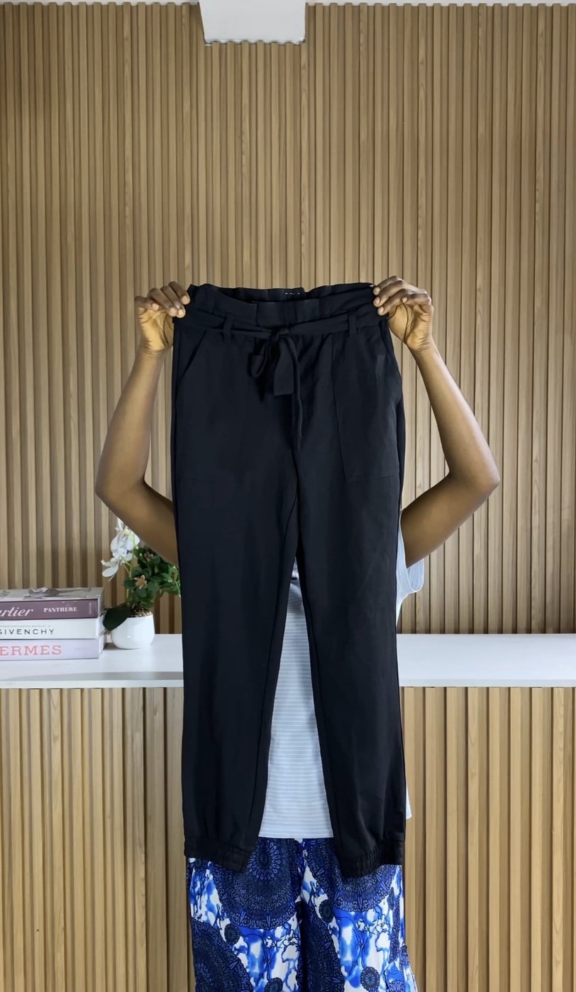 Length 38 black pant C023