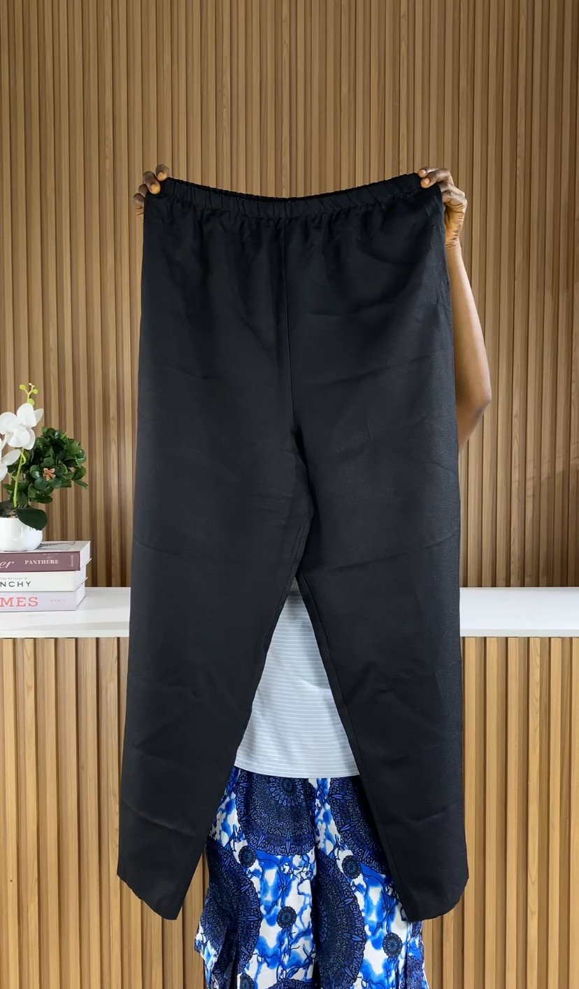 Length 43 black pant C035