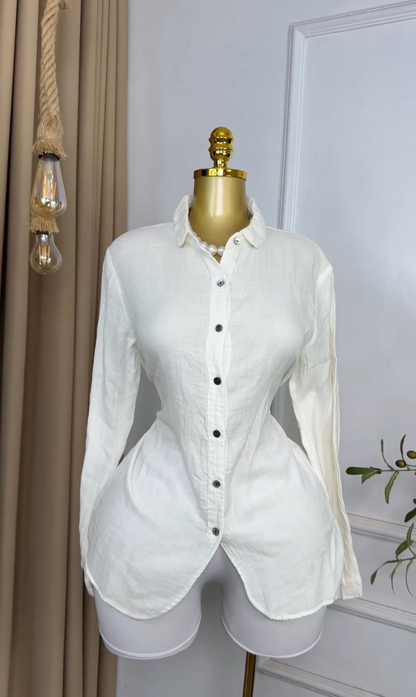 White corporate shirt J568