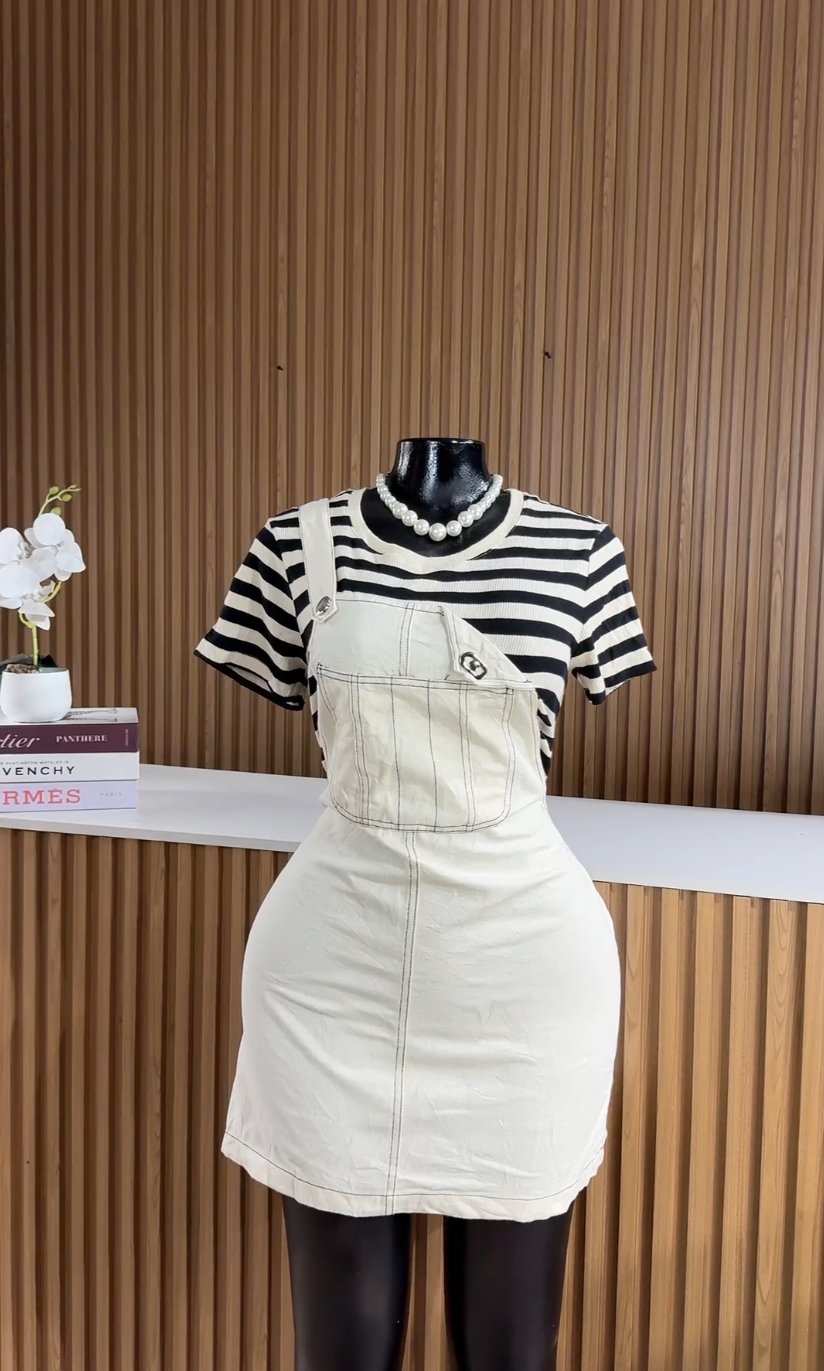 Off white dungaree 172