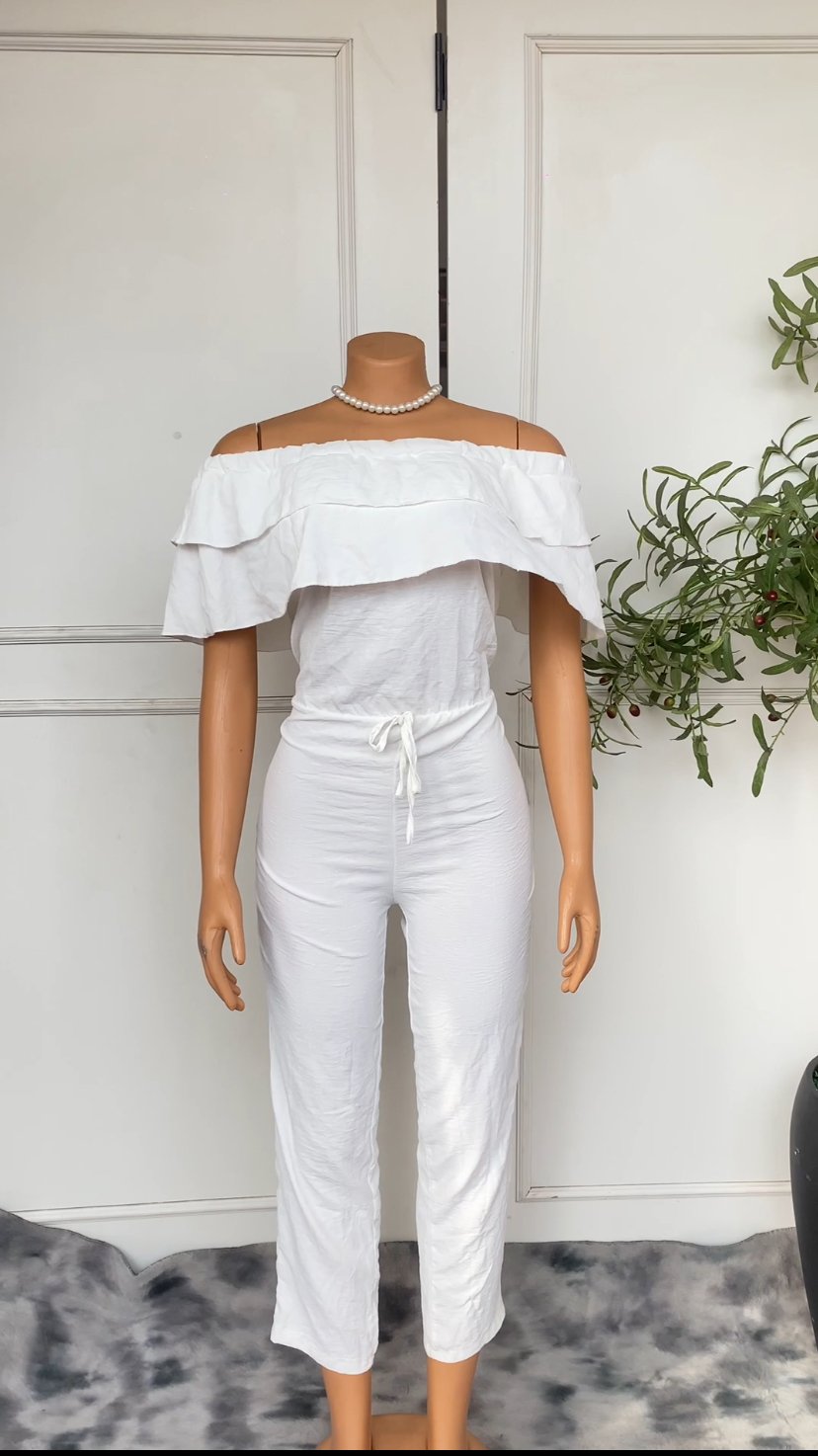 White jumpsuit 036