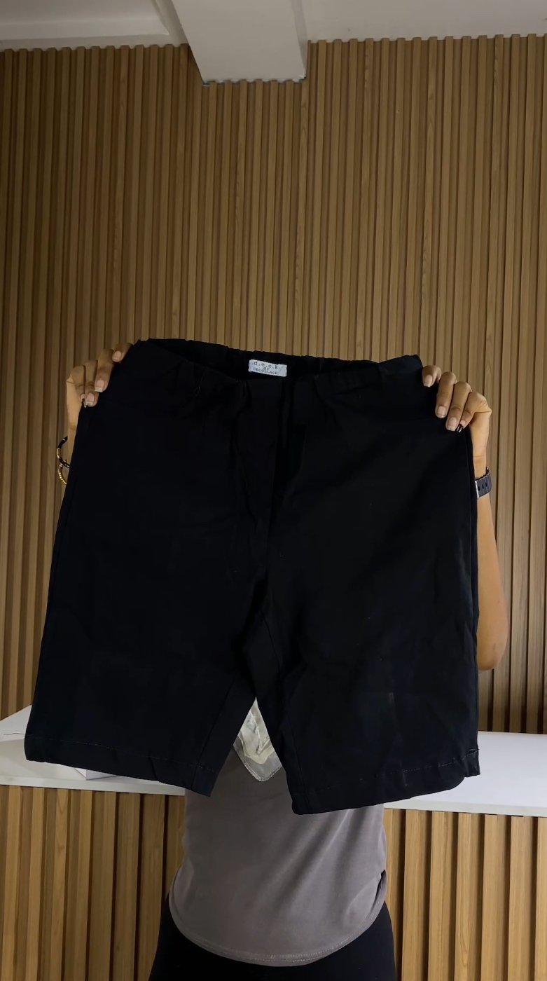 Stylish black Short 316