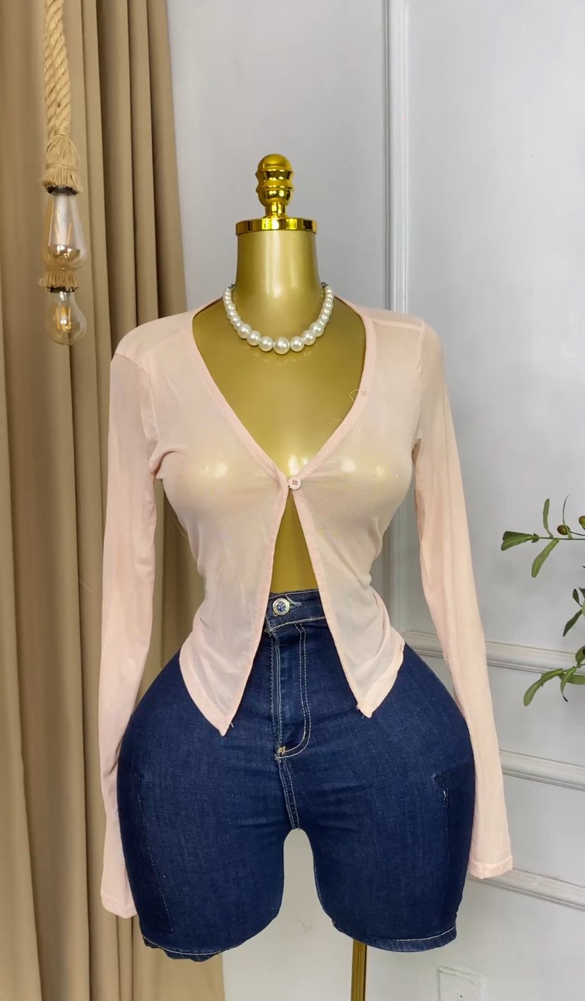 Peach mesh Jacket M287