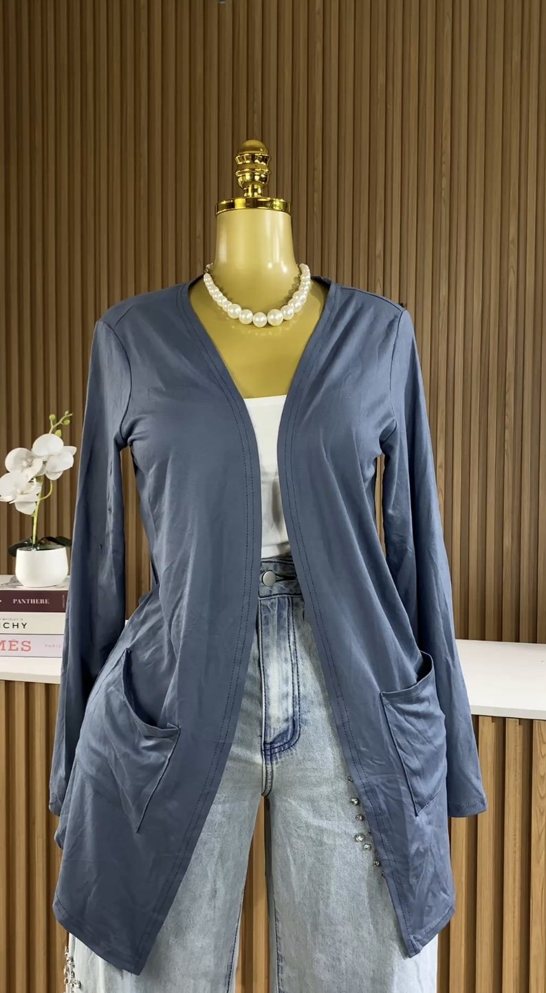Stylish blue blazer A258
