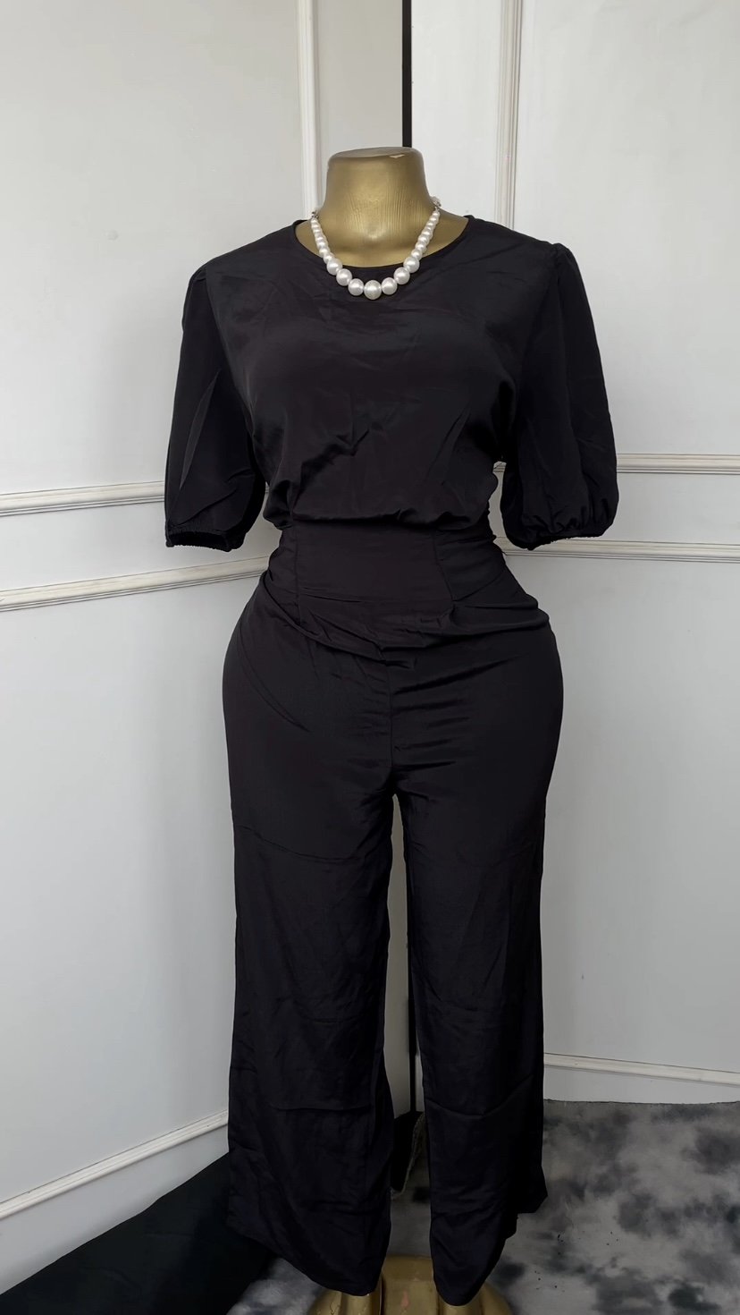 Black classy jumpsuit 796 (40D)