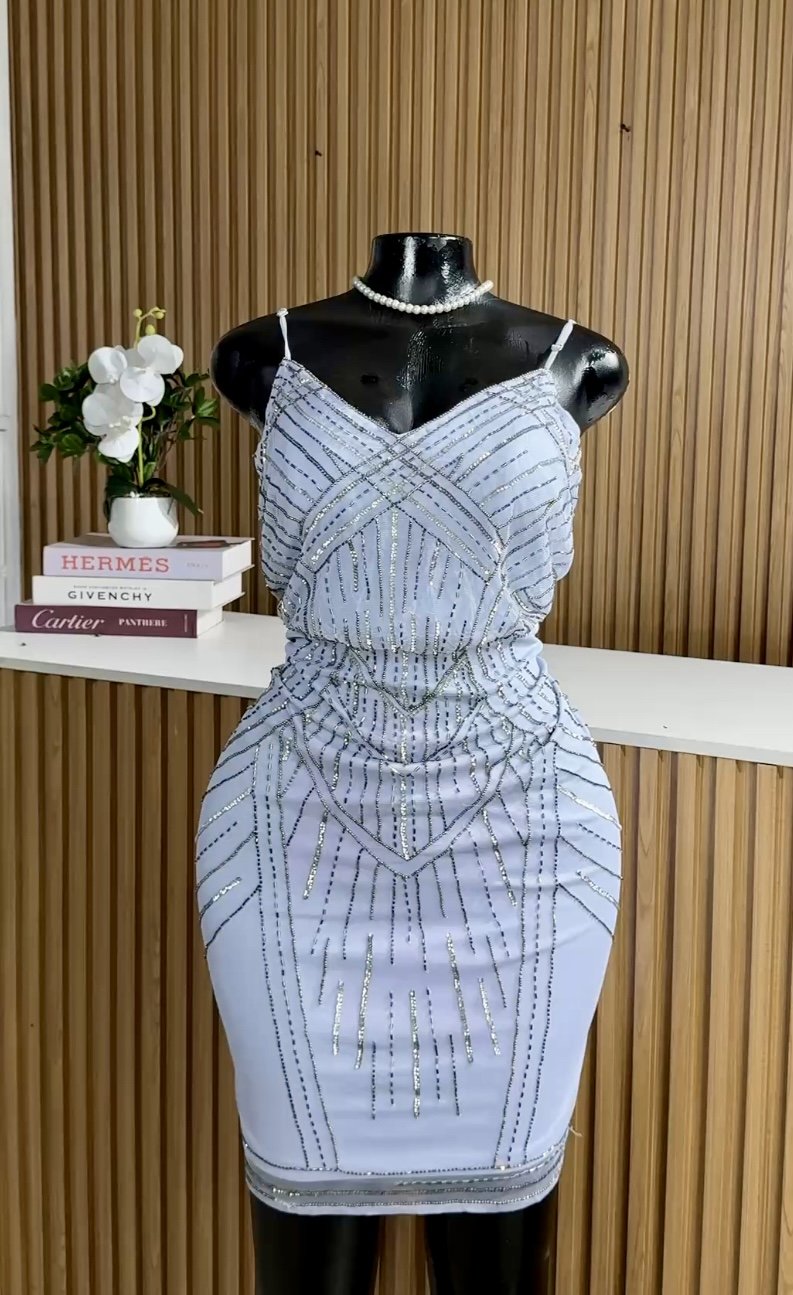 Starlight Sequin armless Dress 193 (40D)