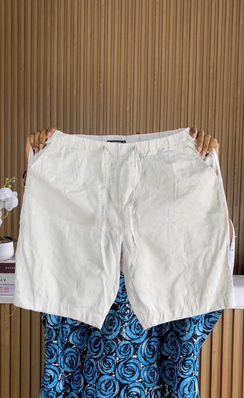 White linen T short 150