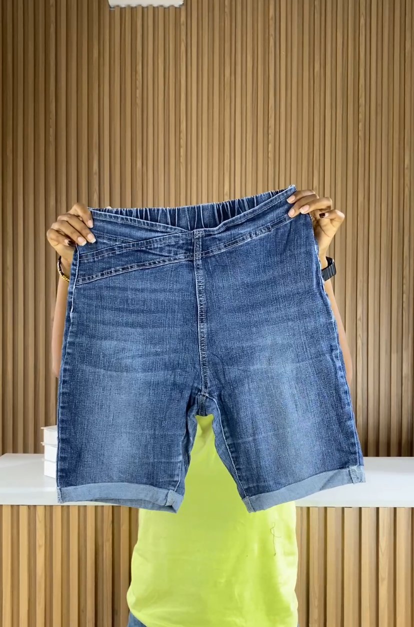 Blue jean short 043