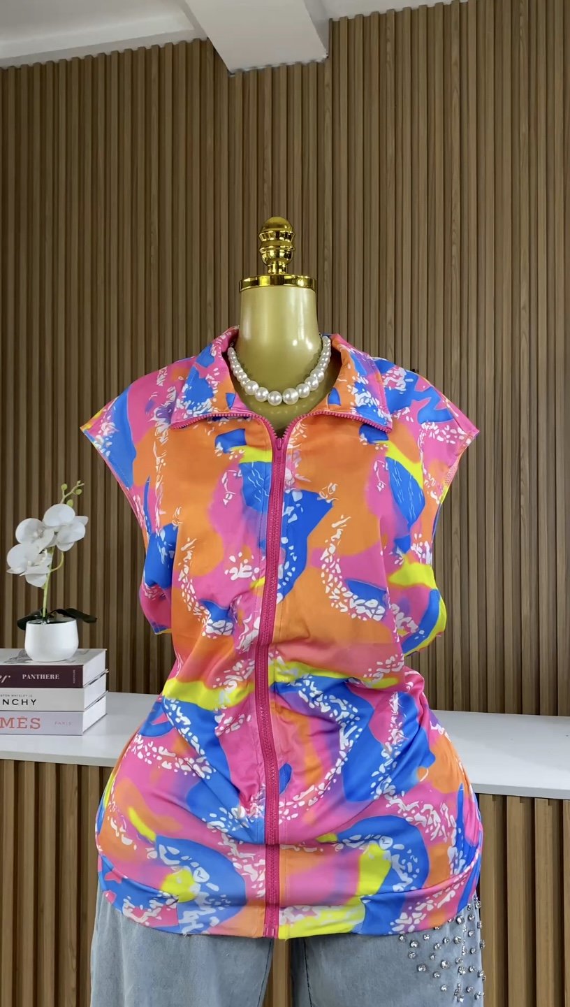 Multicolored blazer A263