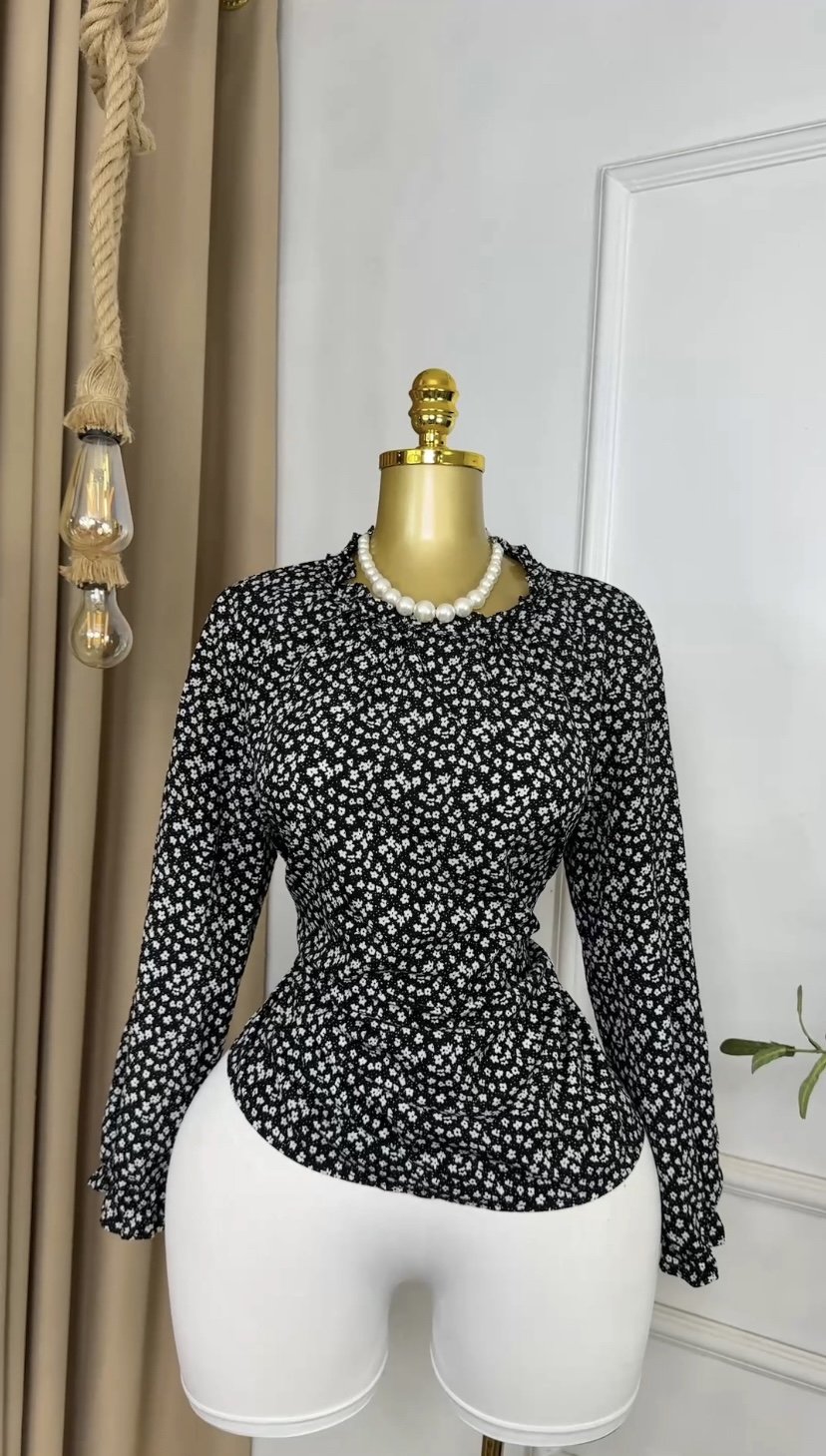 Black&white corporate Top J199