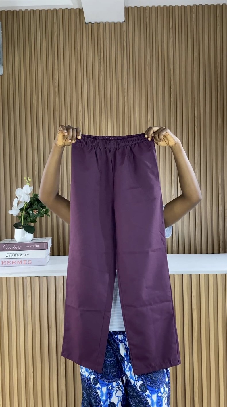 Length 37 purple pant C036