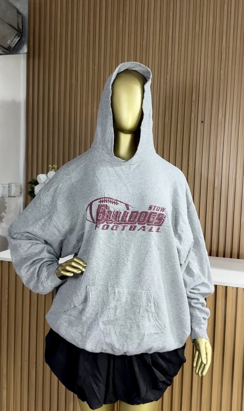Stylish grey hoodie S230