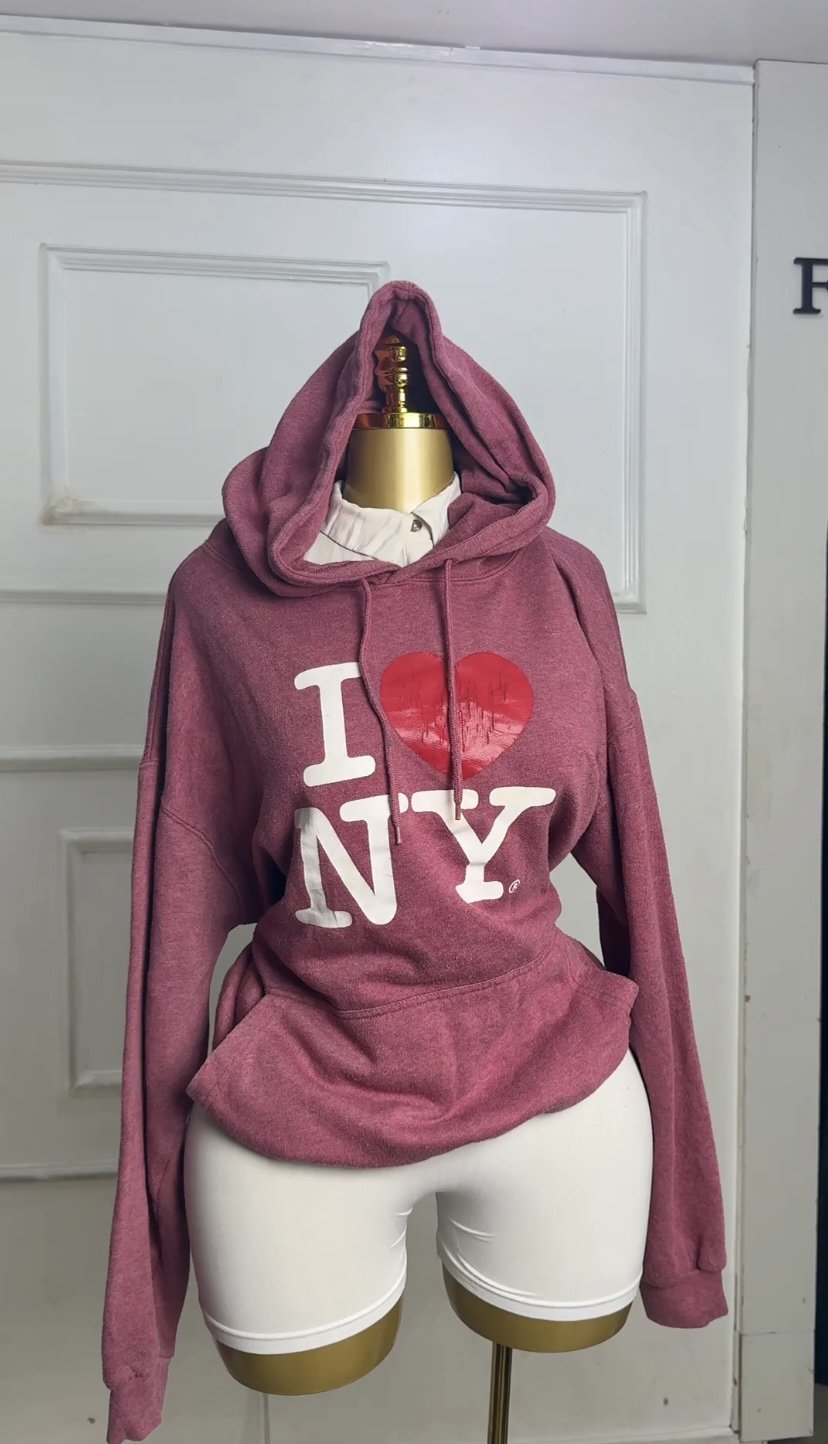 Purple NY Hoodie R802