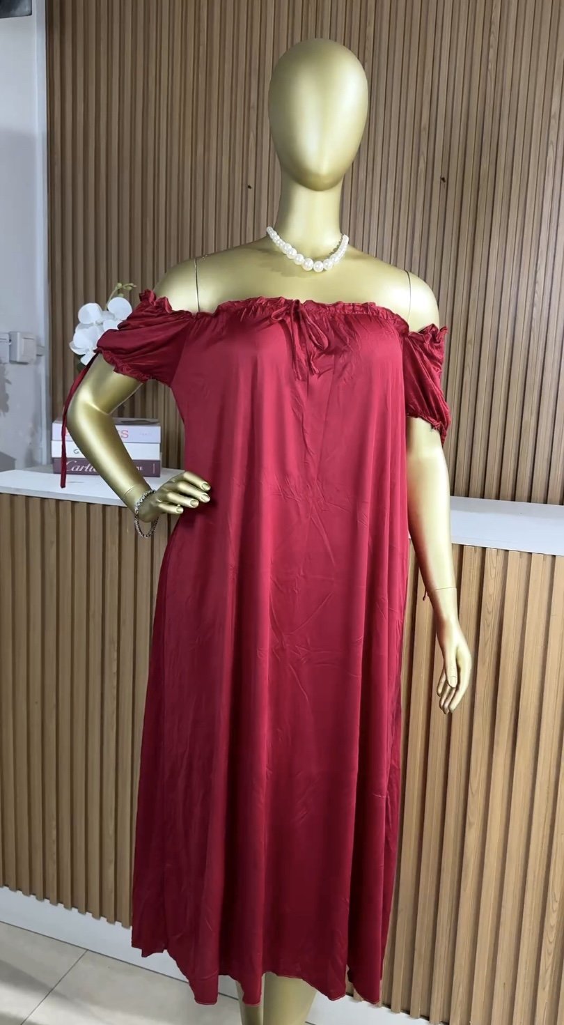 SHEIN red off-shoulder dress SH37 (40D)