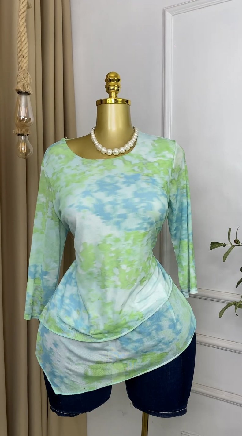 Light green chic Top M306