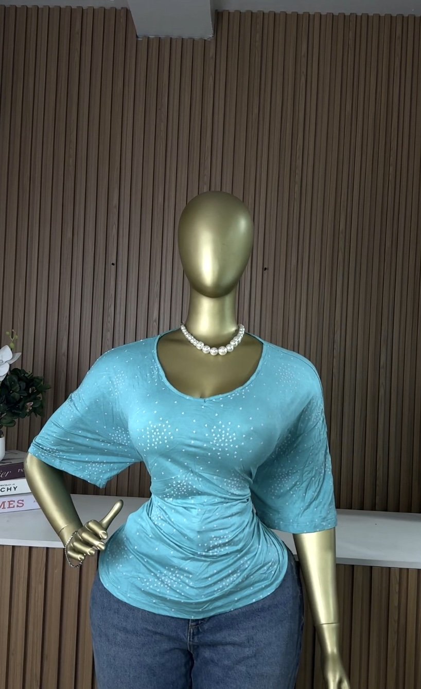 Blue regular top R505
