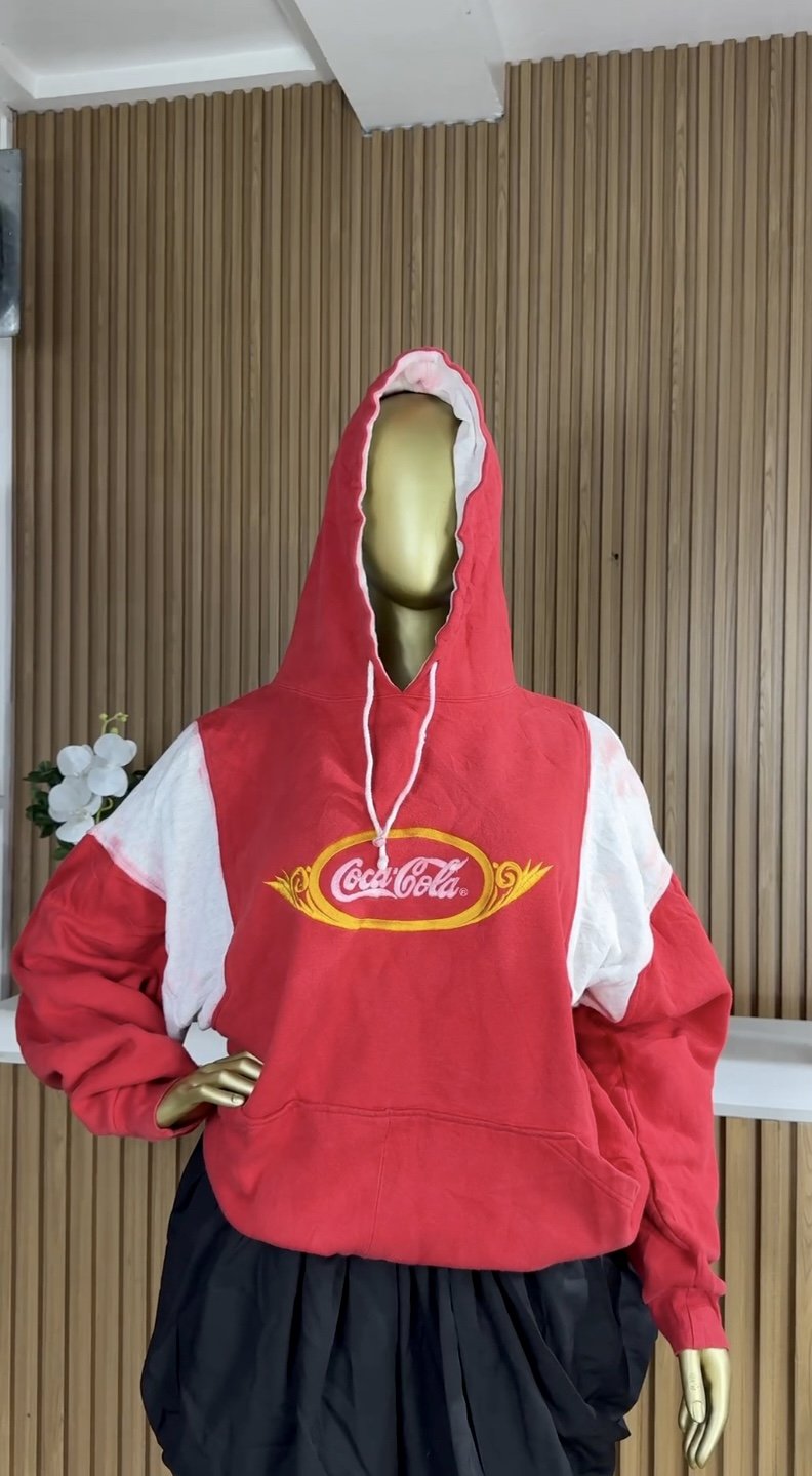 Stylish Red hoodie S236