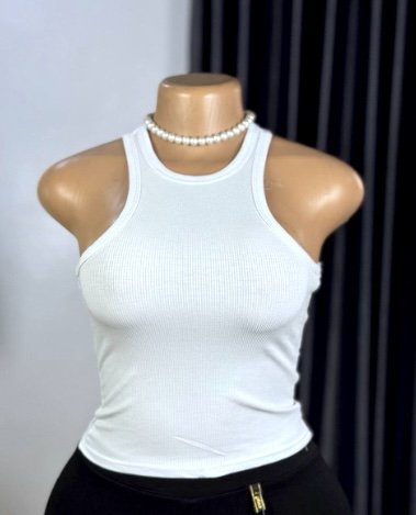 White Nini tank top