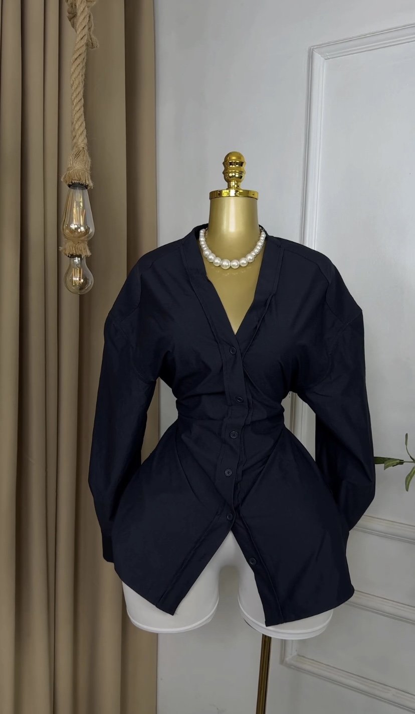 Black Corporate Shirt J224