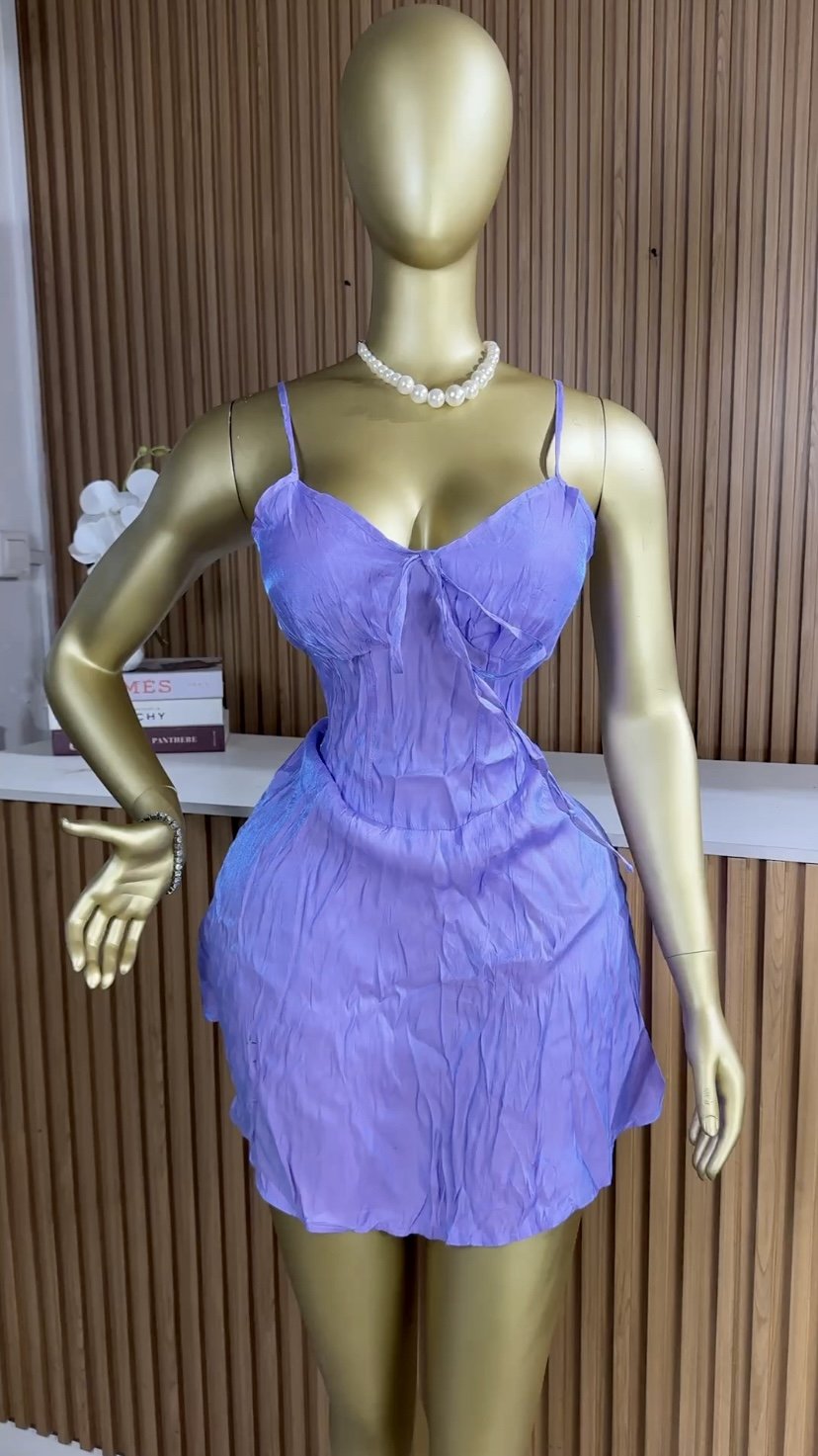 SHEIN purple Mini dress SH32 (40D)